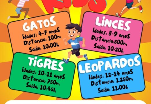 O Concello e o Club Deportivo Narón 101 abrirán o vindeiro luns o prazo de inscrición nas 21 Leguas Kids